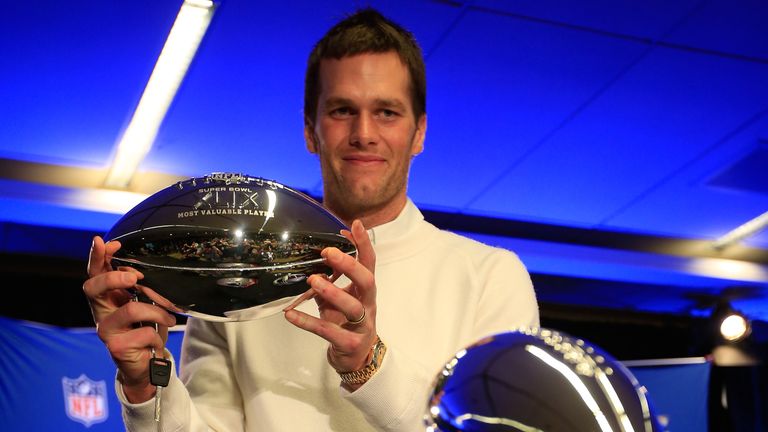 Brady ist zum vierten Mal der wertvollste Spieler des Super Bowls.