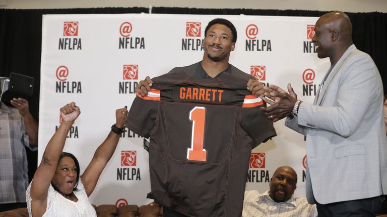 Myles Garrett ist die Nummer eins im Draft der NFL.