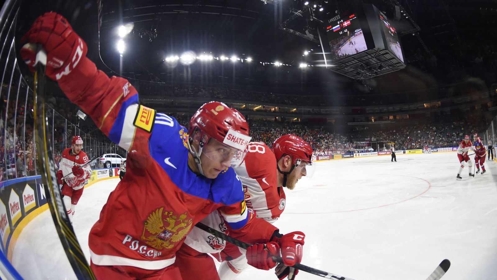 Russland fertigt Dänemark ab Eishockey News Sky Sport