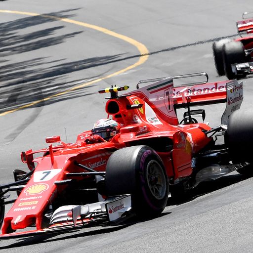 Zum Rennbericht: Vettel siegt, Kimi kocht