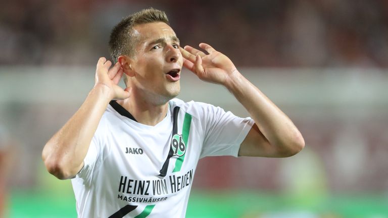 Keine Jubelszenen mehr: Für Arthur Sobiech endet das Abenteuer Hannover 96.