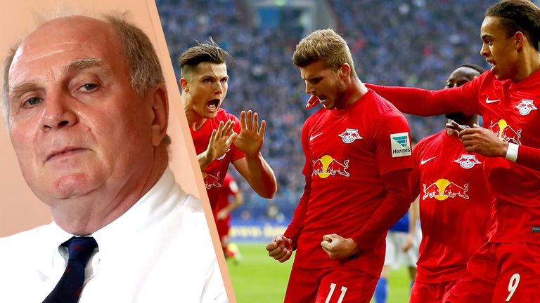 Neid oder Hilfe? Uli Hoeneß sieht die Leipziger Idee nicht als Köngisweg zum Erfolg.