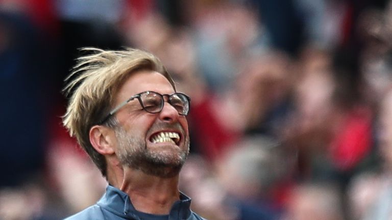 Der Jubel kennt keine Grenzen. Jürgen Klopp erreicht mit dem FC Liverpool den vierten Platz.