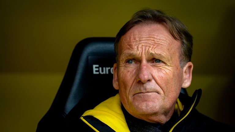 BVB-Boss Hans-Joachim Watzke weiß nur aus den Medien von den angeblichen Wechselwünschen.