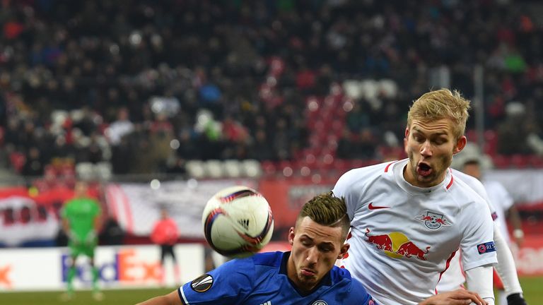 Konrad Laimer steht offenbar ganz oben auf der Wunschliste von RB Leipzig.