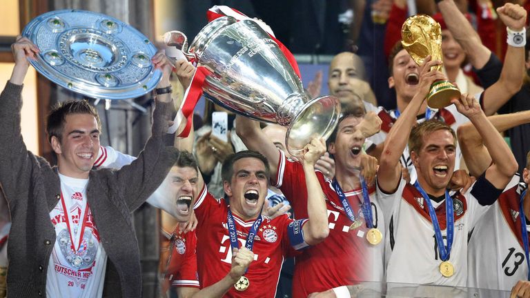 Acht Meisterschaften, der CL-Triumph und der WM-Titel: Die Liste der Erfolge des Bayern-Kapitäns ist lang.