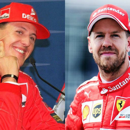 Rot und rücksichtslos: Vettel macht's wie Schumi