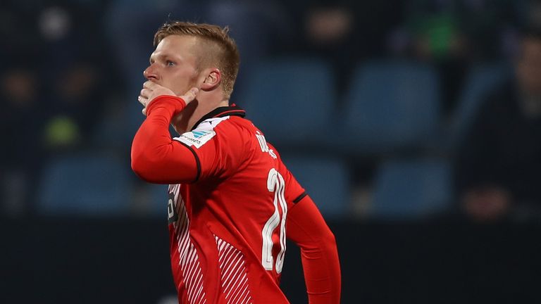Rouwen Hennings erzielte für Fortuna Düsseldorf in der abgelaufenen Saison neun Tore.