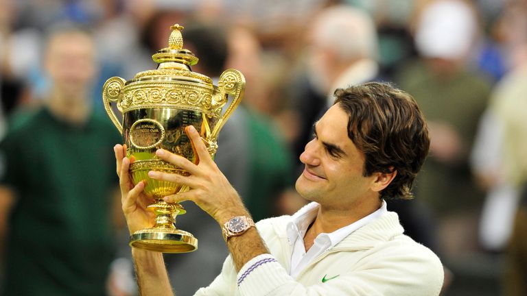 Der "Rasenkönig" Roger Federer  ist mit sieben Titeln (2012, 2009, 2007, 2006, 2005, 2004, 2003) einer von drei Rekord-Champions in Wimbledon. In seiner bisherigen Karriere gewann der Schweizer die Rekordanzahl von 17 Grand-Slam-Turnieren im Einzel.
