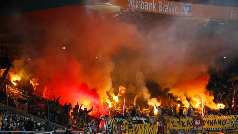 Dynamo Dresden Erhebt Randale Aufschlag Fussball News Sky Sport