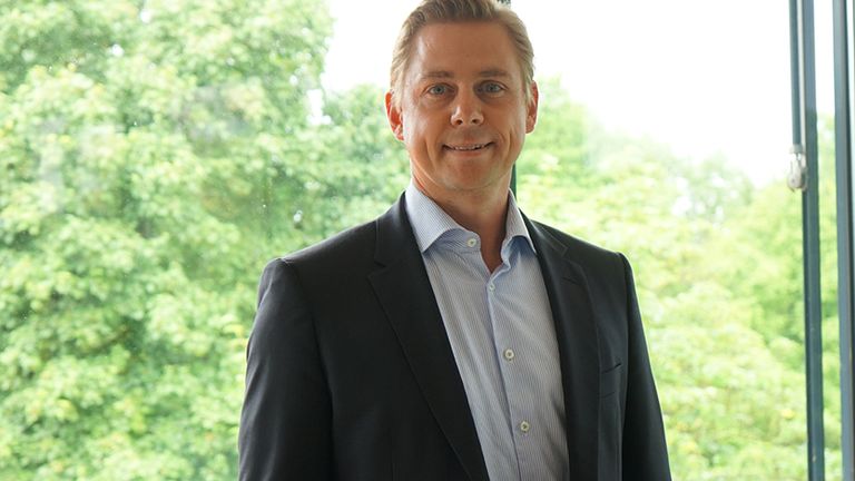 Markus Fauser ist neuer Löwen-Geschäftsführer. Quelle: twitter @TSV1860