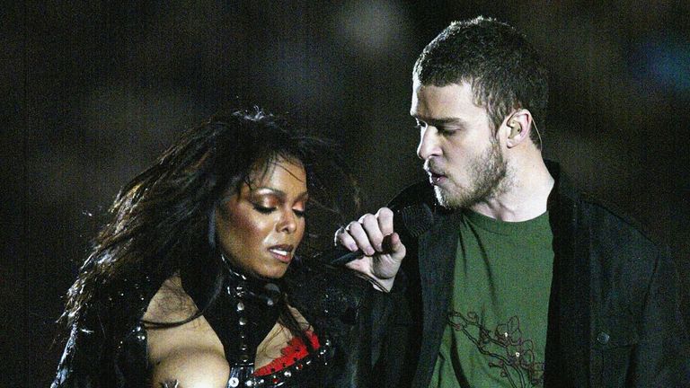 Justin Timberlake und Janet Jackson