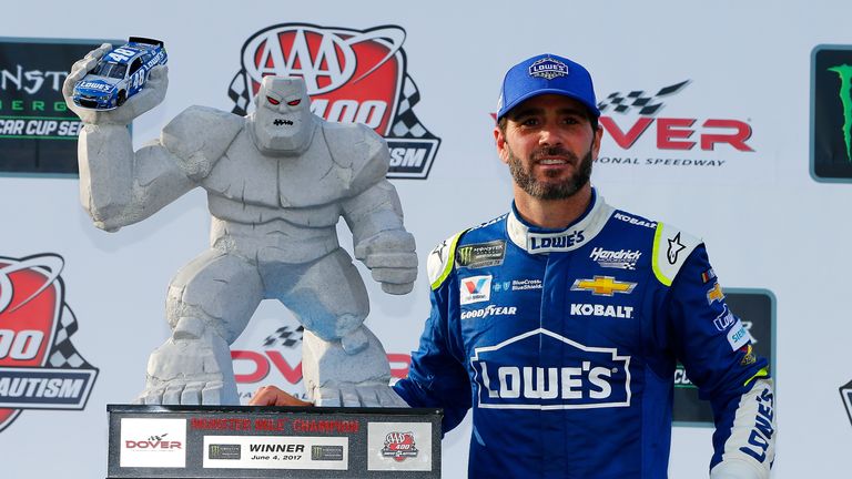 Jimmie Johnson triumphiert auf seiner Paradestrecke in Dover.