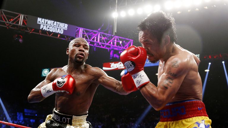 Floyd Mayweather besiegt im Jahrhundertkampf Manny Pacquiao.