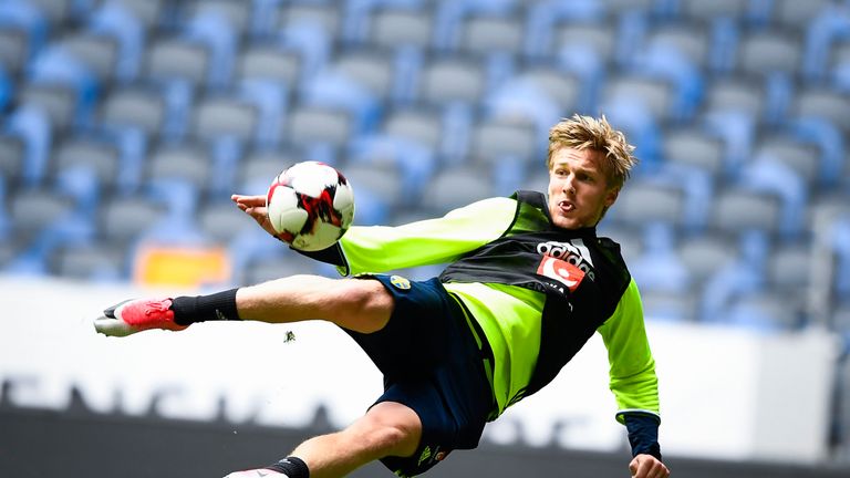 Leipzigs Emil Forsberg möchte laut seines Beraters den nächsten Schritt machen.