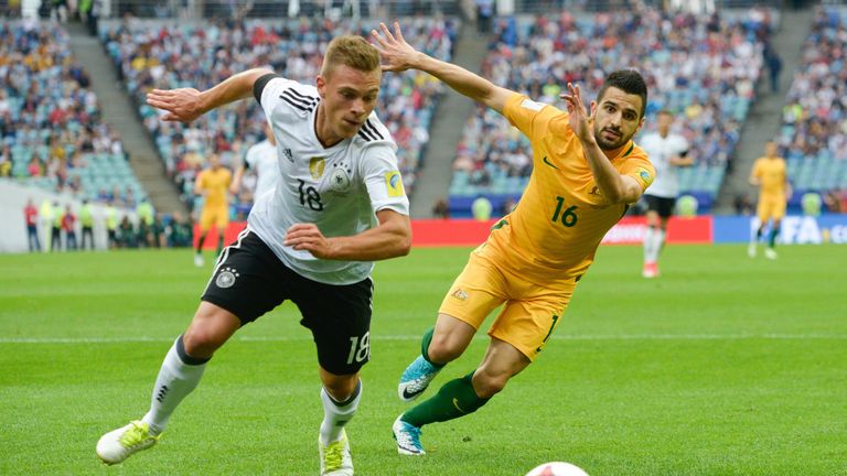 Joshua Kimmich geht beim Confed Cup auf dem Platz voran.