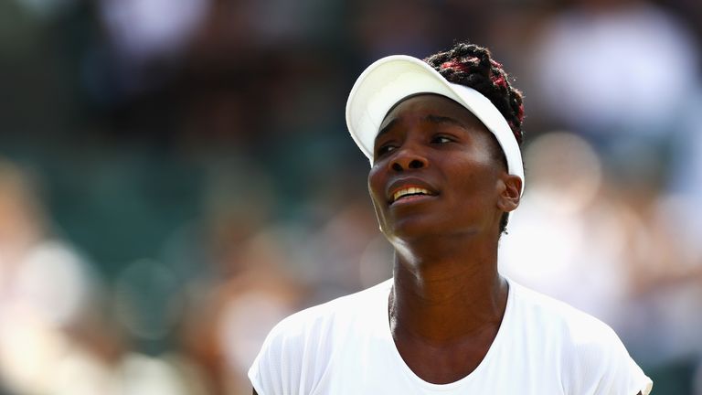 War in einen Autounfall verwickelt: Venus Williams.