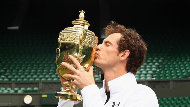 Andy Murray gewann bereits 2013 und 2016 in Wimbledon.