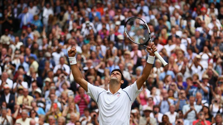 Novak Djokovic konnte das Turnier in Wimbledon bisher drei Mal gewinnen (2015, 2014, 2011). Zwölfmal war der Serbe bisher bei Grand Slams erfolgreich. Dabei ist er einer von acht Spielern, die jedes der vier Grand-Slam-Turniere mindestens einmal gewinnen konnten.