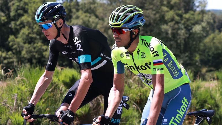 Chris Froome und Alberto Contador verbindet eine lange Rivalität.