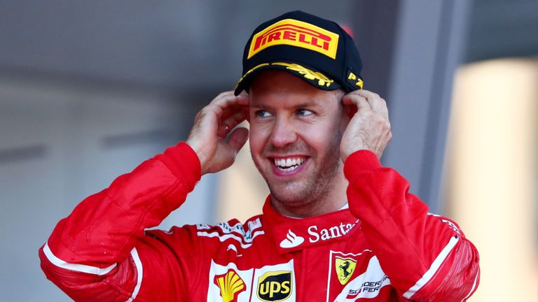 Sebastian Vettel fühlt sich bei Ferrari pudelwohl.