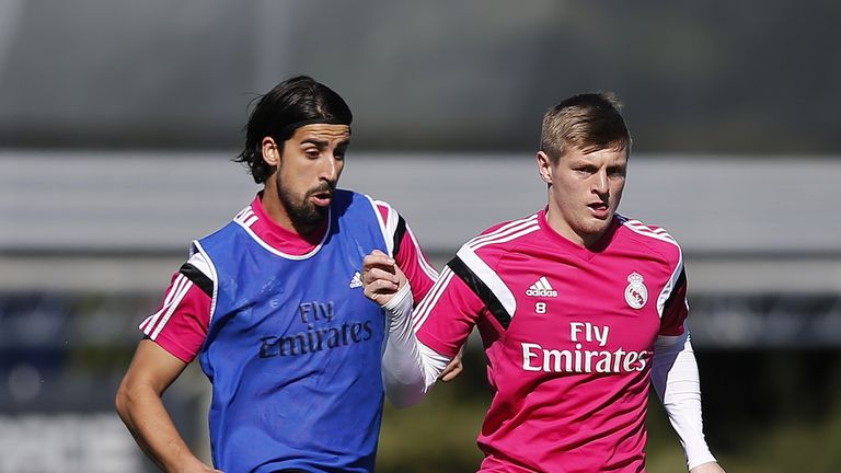 Vor zwei Jahren noch bei Real Madrid vereint: Sami Khedira und Toni Kroos.