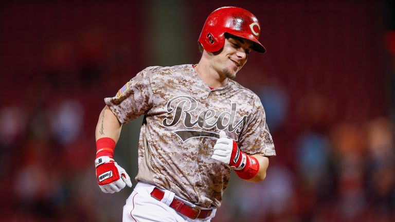 Scooter Gennett schlug gegen die St. Louis Cardinals vier Homeruns in einem Spiel.