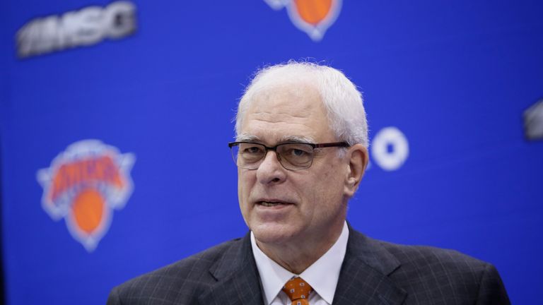 Präsident Phil Jackson wird die New York Knicks nach drei Jahren verlassen.