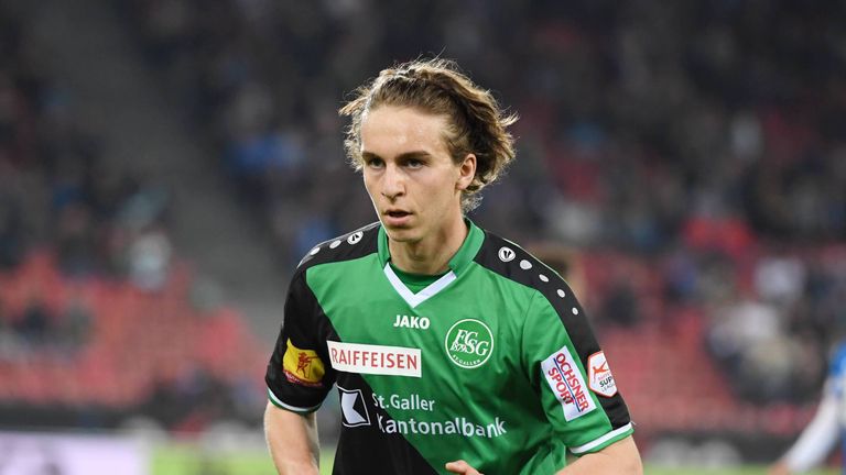 Gianluca Gaudino war in der abgelaufenen Saison für den FC St. Gallen im Einsatz.