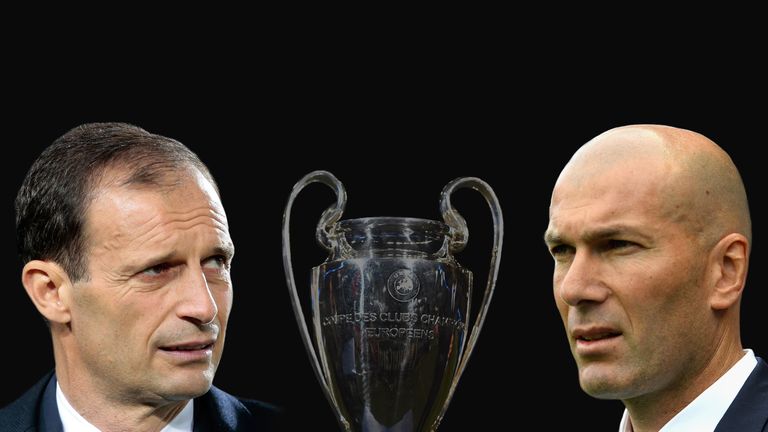 Massimiliano Allegri und Zinedine Zidane kämpfen um den Titel. 