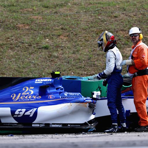 Ungarn: Wehrlein fliegt von der Strecke, Ricciardo vorn