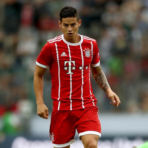 Das sagt James zu seinem Debüt beim FC Bayern