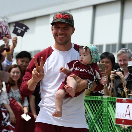 Vorstellung bei Vissel Kobe: Japan im Podolski-Fieber