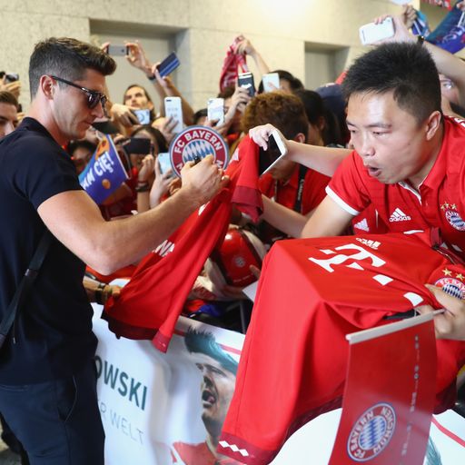 Was für ein Empfang in Shanghai: "Super-Bayern!"