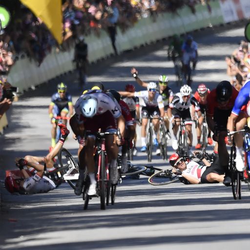 Sturz-Chaos und Eklat um Sagan