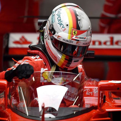 Vettel testet neues Super-Schutzschild