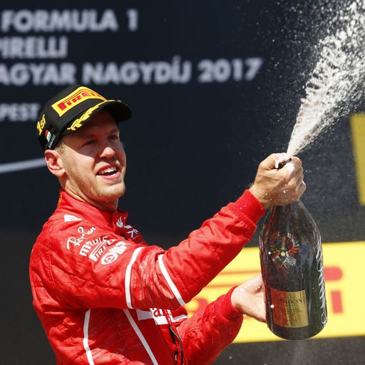 Trotz Lenkrad-Problemen: Vettel zittert sich zum Sieg