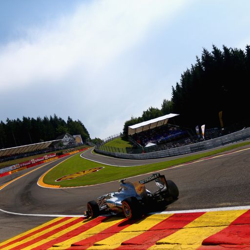 Großer Preis von Belgien live bei Sky