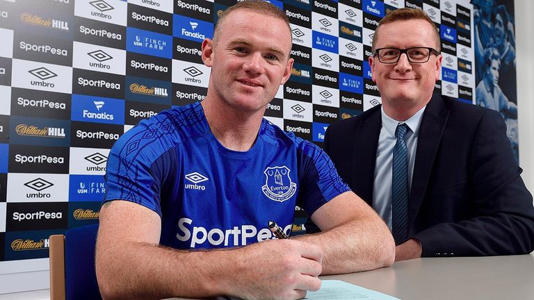 Wayne Rooney kehrt zurück zum FC Everton. (Quelle: )twitter.com/Everton