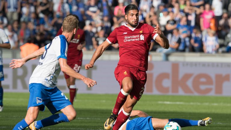 Liverpool bringt Hertha eine deutliche Pleite bei.