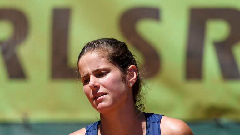 Julia Görges muss in Bastad in der ersten Runde die Segel streichen.