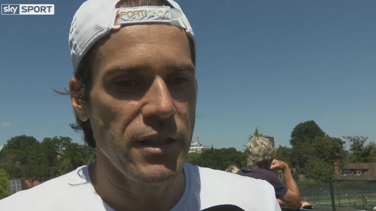 Tommy Haas freut sich auf Wimbledon.