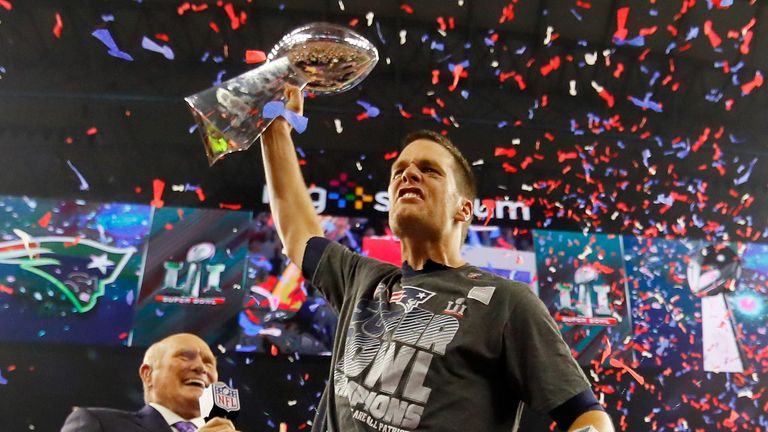 Tom Brady spielt seit 17 Jahren für die New England Patriots. 