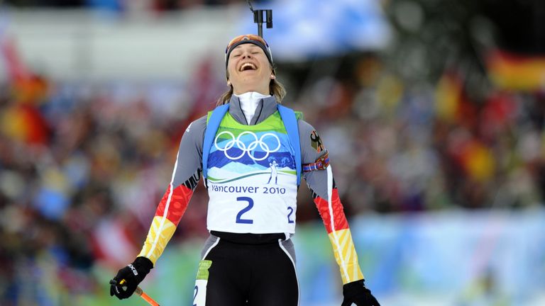 Nur drei Tage nach ihrer Sprint-Medaille gewann Neuner Gold in der Verfolgung.