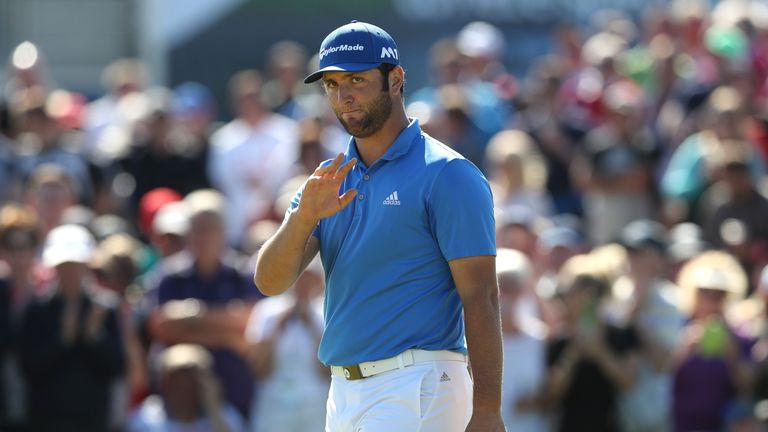 Jon Rahm triumphiert bei den Irish Open.