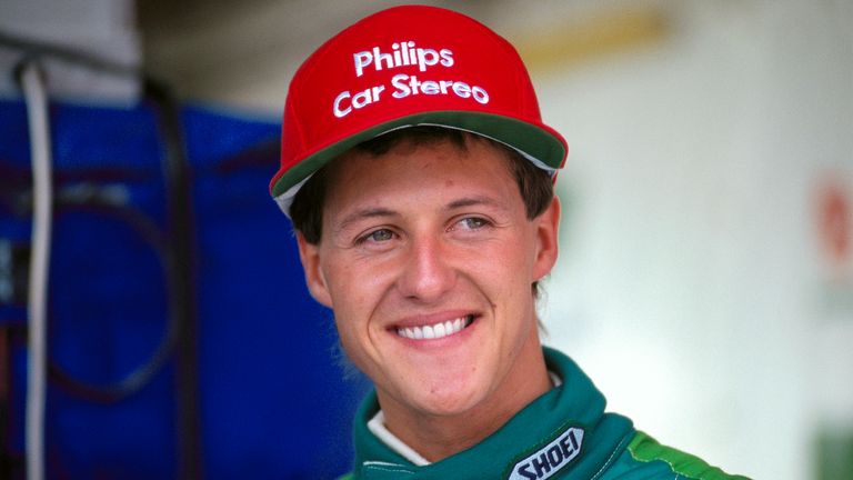 1991 startete Michael Schumacher seine Formel-1-Karriere. Sein erstes Rennen absolvierte er am 25. August in Spa.