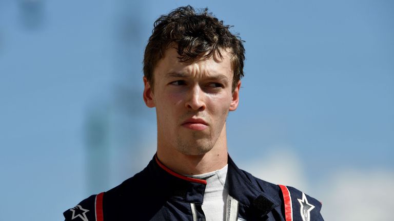 Danii Kvyat  hat ein dickes Sündenregister.