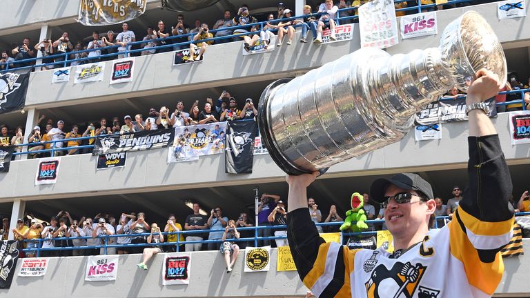 Sidney Crosby spielt seit 2005 für die Pittsburgh Penguins