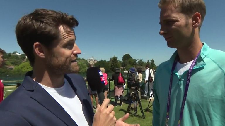 Sky Reporter Moritz Lang im Interview mit Florian Mayer.