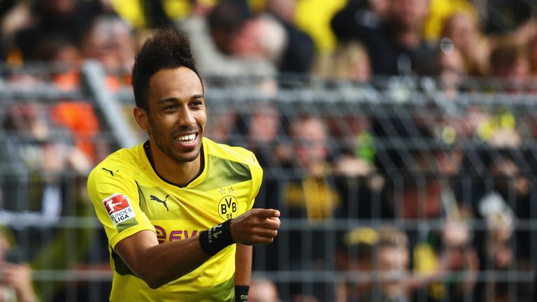 Pierre-Emerick Aubameyang, Borussia Dortmund, Marktwert: 65 Mio €
